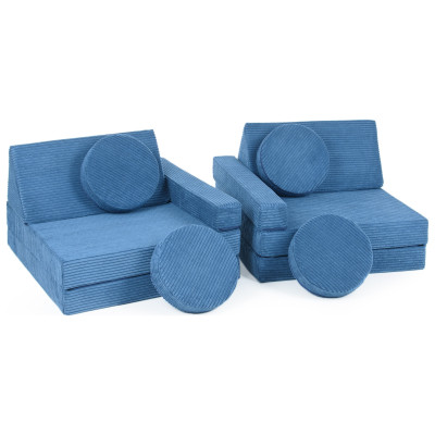 Canapé modulaire multifonctionnel de blocs en mousse pour les enfants 